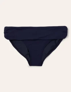 Swimwear-Boden Levanzo Fold Bikini Bottoms-French Navy FrenchNavy