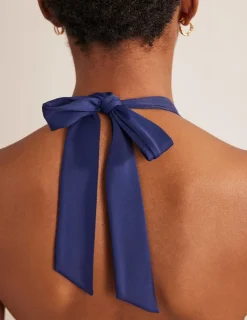 Swimwear-Boden Levanzo Halter Swimsuit-French Navy FrenchNavy
