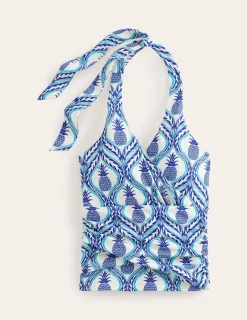 Swimwear-Boden Levanzo Halter Tankini Top-Surf The Web, Pineapple Wave SurfTheWeb,PineappleWave