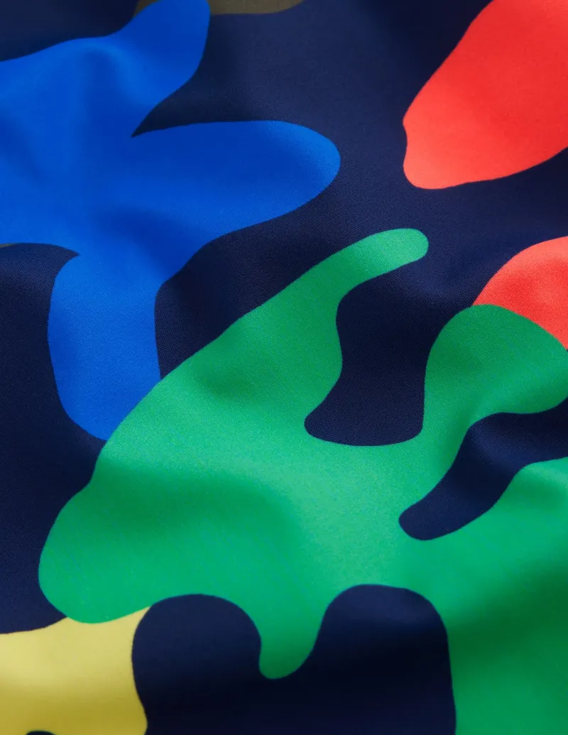 Swimwear & Beachwear-Boden Logo Rash Vest-Multi Rainbow Camo MultiRainbowCamo