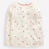 Tops & T-Shirts-Boden Long Sleeve Pointelle Top-Ivory Hearts IvoryHearts