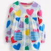 Tunics | Tops & T-Shirts-Boden Long Sleeve Printed Tunic-Misty Blue Balloon Sky MistyBlueBalloonSky