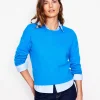 Sweaters & Cardigans-Boden Lydia Cashmere Jumper-Cerulean Blue CeruleanBlue