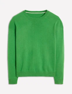 Sweaters & Cardigans-Boden Lydia Cashmere Jumper-Paradise Green ParadiseGreen