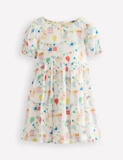 Dresses-Boden Madeline Woven Dress-Birthday Print BirthdayPrint
