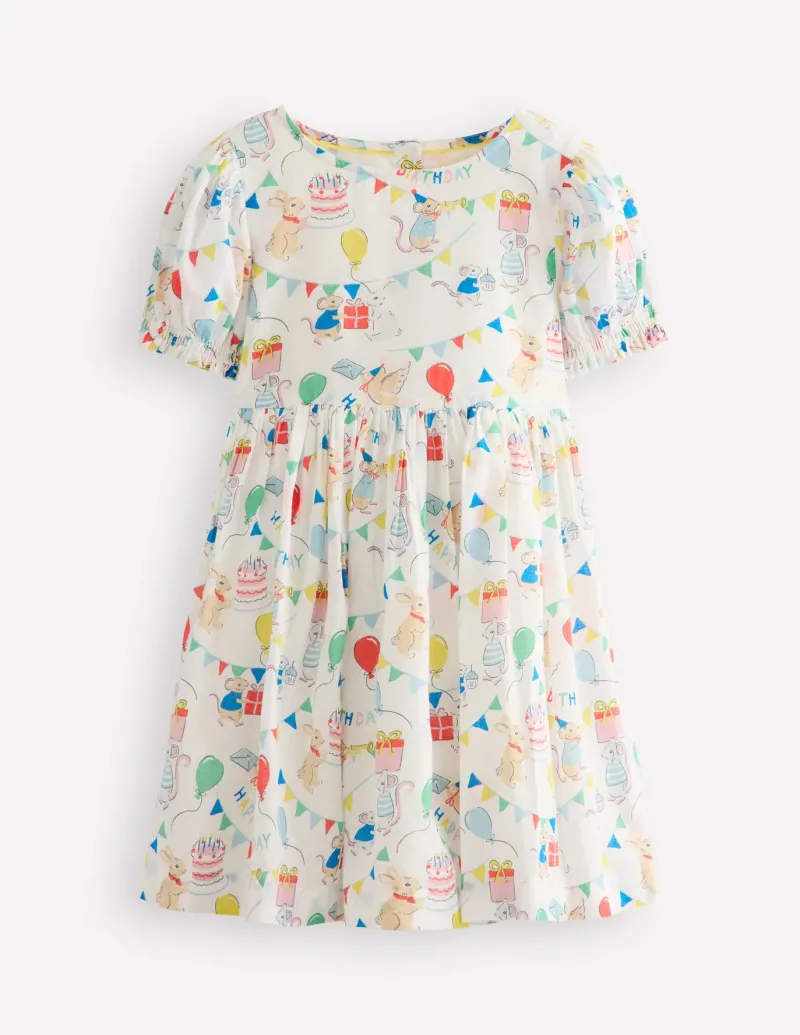 Dresses-Boden Madeline Woven Dress-Birthday Print BirthdayPrint