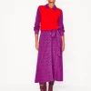 Petite Dresses | Midi-Boden Marcia Jersey Midi Shirt Dress-Regal Purple, Diamond Terrace RegalPurple,DiamondTerrace