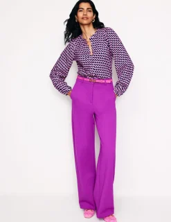 Tops & Blouses | T-Shirts & Tanks-Boden Marina Jersey Shirt-Moonlite Mauve, Terrace Swirl MoonliteMauve,TerraceSwirl