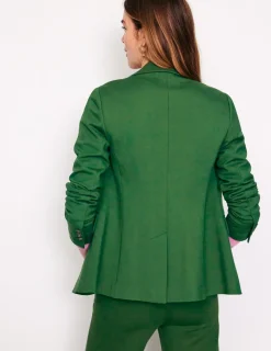 Blazers | Jackets & Coats-Boden Marylebone Ponte Blazer-Emerald Night EmeraldNight