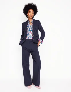 Suits & Tailoring | Blazers-Boden Marylebone Ponte Blazer- Navy