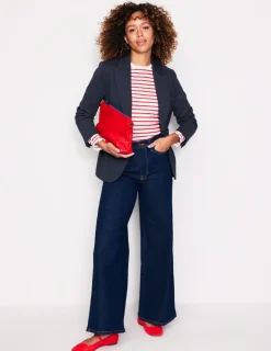 Suits & Tailoring | Blazers-Boden Marylebone Ponte Blazer- Navy