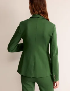 Blazers | Jackets & Coats-Boden Marylebone Ponte Blazer-Winter Green WinterGreen