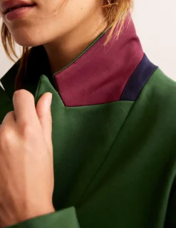 Blazers | Jackets & Coats-Boden Marylebone Ponte Blazer-Winter Green WinterGreen
