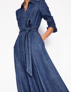 Dresses & Jumpsuits | Midi-Boden Mila Denim Midi Shirt Dress-Mid Vintage MidVintage