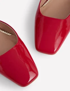 Heels-Boden Multi Strap Block Heel Pump-Poppy Red PoppyRed