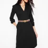 Petite Dresses | Short-Boden Naomi Relaxed Jersey Dress- Black