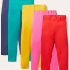Leggings | Pants & Jeans-Boden 5-Pack Leggings-Multi Rainbow MultiRainbow