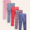 Leggings | Pants & Jeans-Boden 5-Pack Leggings-Multi Spot/Floral MultiSpot/Floral