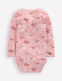 Tops & Bodysuits-Boden 3 Pack Pointelle Bodies-Pink Love Bunnies PinkLoveBunnies