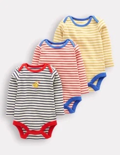 Tops & Bodysuits-Boden 3 Pack Ribbed Bodies-Starboard Blue Stripe StarboardBlueStripe