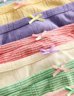 Underwear-Boden 7 Pack Underwear-Pointelle Stripe PointelleStripe