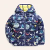 Coats & Jackets-Boden Pack-Away Padded Jacket-Multi Space MultiSpace