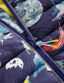 Coats & Jackets-Boden Pack-Away Padded Jacket-Multi Space MultiSpace