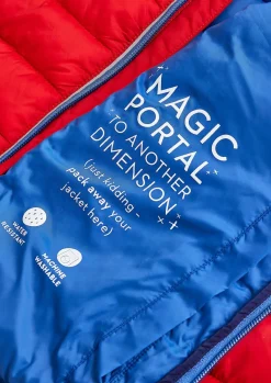 Coats & Jackets-Boden Pack-Away Padded Jacket- Red