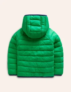 Coats & Jackets-Boden Pack-Away Padded Jacket-Topaz Green Pea TopazGreenPea