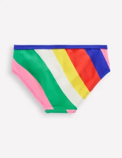 Swimwear & Beachwear-Boden Patterned Bikini Bottoms-Multi Rainbow Swirl MultiRainbowSwirl