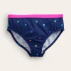 Swimwear & Beachwear-Boden Patterned Bikini Bottoms-Navy Rainbow Confetti Spot NavyRainbowConfettiSpot