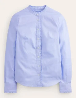 Tops & Blouses | Shirts-Boden Phoebe Shirt-Blue Oxford BlueOxford