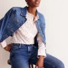 Tops & Blouses | Shirts-Boden Phoebe Shirt-Ivory, Party Pink Spot Ivory,PartyPinkSpot