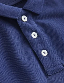 Tops, T-Shirts & Polos-Boden Piqué Polo Shirt-College Navy CollegeNavy