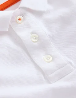 Tops, T-Shirts & Polos-Boden Piqué Polo Shirt- White