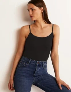 T-Shirts & Tanks | Tops & Blouses-Boden Plain Cami Top- Black