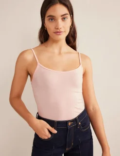 T-Shirts & Tanks | Tops & Blouses-Boden Plain Cami Top-Light Beige LightBeige