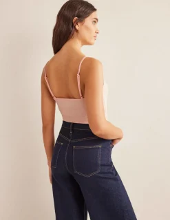 T-Shirts & Tanks | Tops & Blouses-Boden Plain Cami Top-Light Beige LightBeige