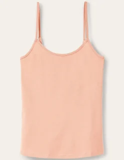 T-Shirts & Tanks | Tops & Blouses-Boden Plain Cami Top-Light Beige LightBeige