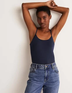 T-Shirts & Tanks | Tops & Blouses-Boden Plain Cami Top- Navy
