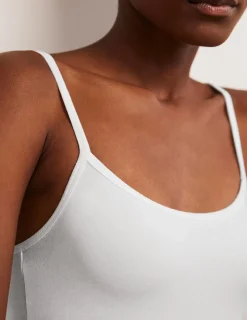T-Shirts & Tanks | Tops & Blouses-Boden Plain Cami Top- White