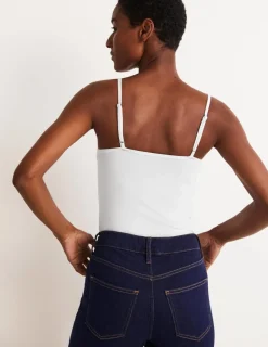 T-Shirts & Tanks | Tops & Blouses-Boden Plain Cami Top- White