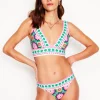 Swimwear-Boden Porto Bikini Bottoms-Multi, Flower Tile Multi,FlowerTile