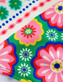 Swimwear-Boden Porto Bikini Bottoms-Multi, Flower Tile Multi,FlowerTile