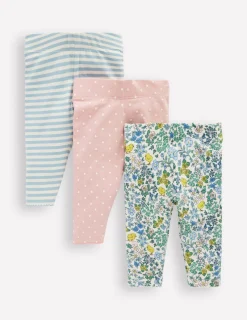 Bottoms-Boden Printed 3 Pack Legging-Multi Chick Floral MultiChickFloral