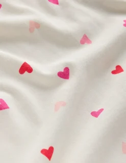Sleepwear & Pajamas-Boden Printed Long-sleeved Nightie-Multi Hearts MultiHearts