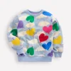 Tops & T-Shirts | Sweatshirts & Hoodies-Boden Printed Relaxed Sweatshirt-Misty Blue Balloon Sky MistyBlueBalloonSky