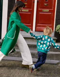Sweatshirts & Hoodies | Tops, T-Shirts & Polos-Boden Printed Sweatshirt-Christmas Tree ChristmasTree