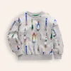 Sweatshirts & Hoodies | Tops, T-Shirts & Polos-Boden Printed Sweatshirt-Grey Marl Rockets GreyMarlRockets