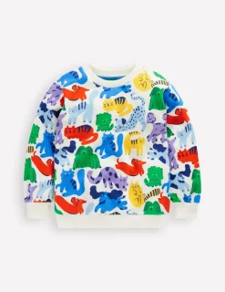 Sweatshirts & Hoodies | Tops, T-Shirts & Polos-Boden Printed Sweatshirt-Rainbow Pets RainbowPets